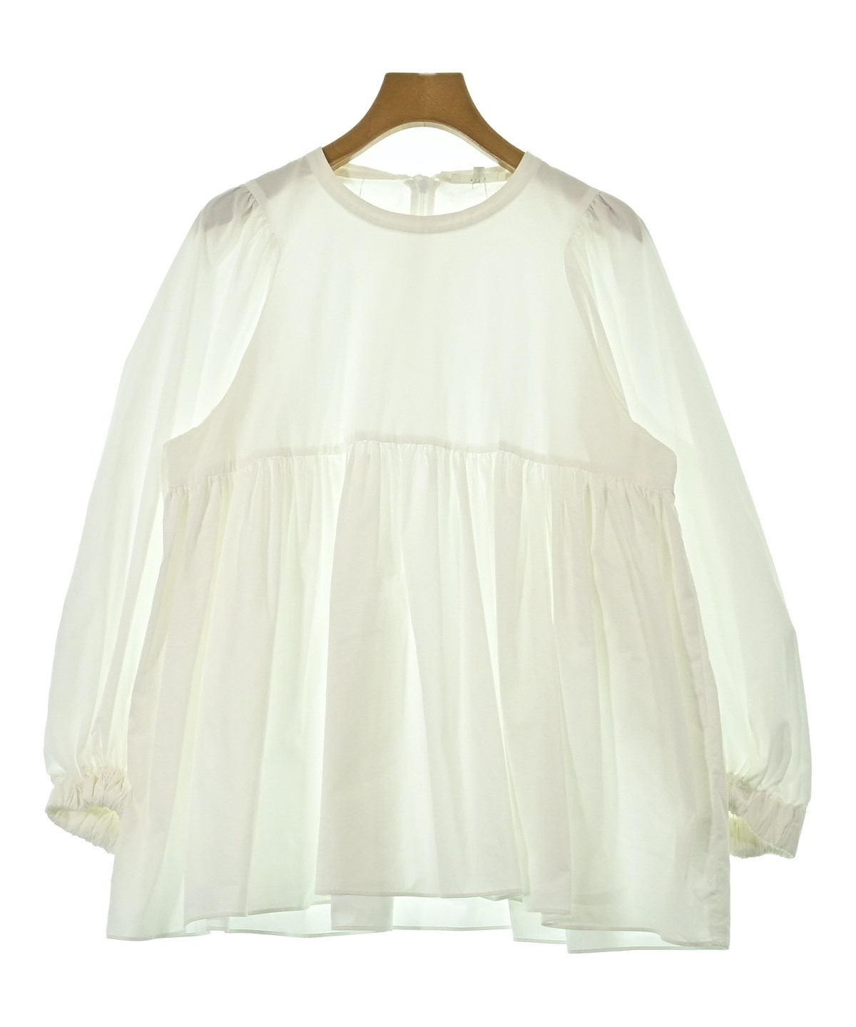 yori（ヨリ）ブラウス 白 サイズ:38(M位) レディース/2200656987030