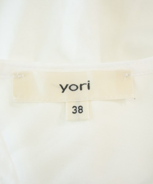 yori（ヨリ）ブラウス 白 サイズ:38(M位) レディース/2200711527041
