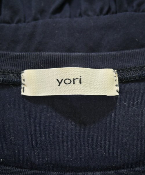 yori（ヨリ）Tシャツ・カットソー 紺 サイズ:F レディース/2200711527058