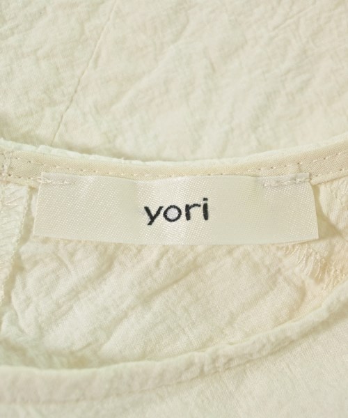 yori（ヨリ）ブラウス 白 サイズ:F レディース/2200715626160