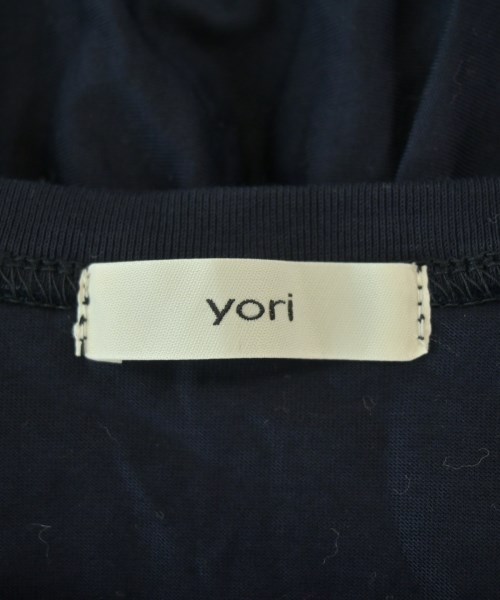 yori（ヨリ）ブラウス 紺 サイズ:F レディース/2200715626306
