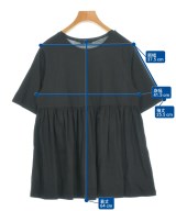 yori（ヨリ）Tシャツ・カットソー 黒 サイズ:F レディース/2200716352037