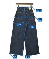 yori（ヨリ）デニムパンツ 紺 サイズ:36(S位) レディース/2200713497328
