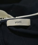 yori（ヨリ）ブラウス 紺 サイズ:F レディース/2200716941057