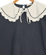 yori（ヨリ）ブラウス 紺 サイズ:F レディース/2200716941057
