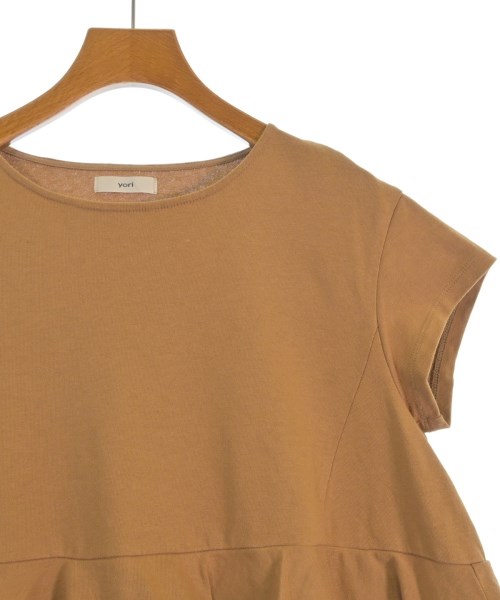 yori（ヨリ）Tシャツ・カットソー ベージュ サイズ:F レディース/2200716941149