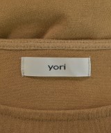 yori（ヨリ）Tシャツ・カットソー ベージュ サイズ:F レディース/2200716941149