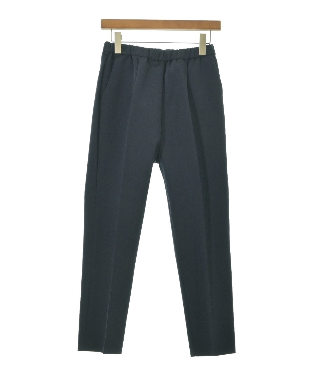 yori（ヨリ）スラックス 紺 サイズ:38(M位) レディース/2200633991043