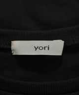 yori（ヨリ）Tシャツ・カットソー 黒 サイズ:F レディース/2200642853103