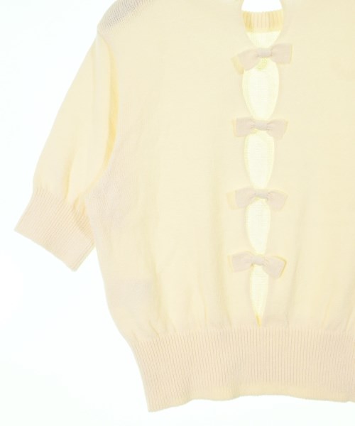 yori（ヨリ）ニット・セーター 黄 サイズ:36(S位) レディース/2200640055325