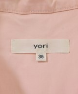 yori（ヨリ）カジュアルシャツ ピンク サイズ:36(S位) レディース/2200650550049