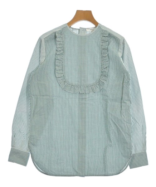 yori(ヨリ)カジュアルシャツ 緑 サイズ:36(S位)/2200650550056