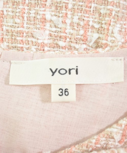 yori（ヨリ）ブラウス ピンク サイズ:36(S位) レディース/2200639106151