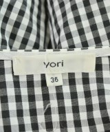 yori（ヨリ）ブラウス 黒 サイズ:36(S位) レディース/2200702782060