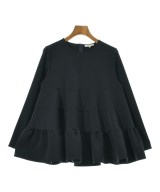 yori（ヨリ）ブラウス 紺 サイズ:36(S位) レディース/2200665285011