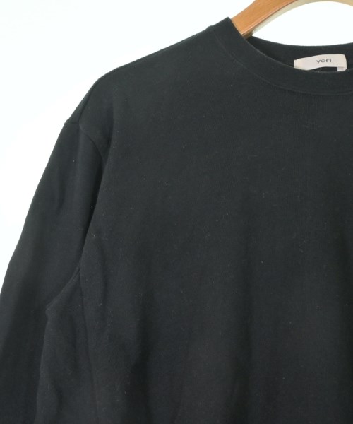 yori（ヨリ）Tシャツ・カットソー 黒 サイズ:F レディース/2200665285035