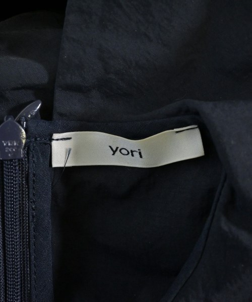 yori（ヨリ）ブラウス 紺 サイズ:F レディース/2200667643017
