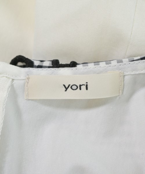 yori（ヨリ）Tシャツ・カットソー 白 サイズ:F レディース/2200669018035