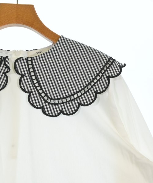 yori（ヨリ）Tシャツ・カットソー 白 サイズ:F レディース/2200669018035