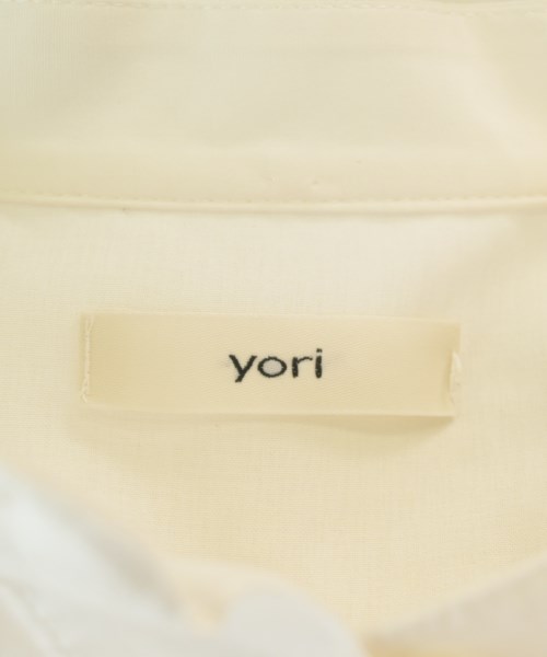 yori（ヨリ）カジュアルシャツ 白 サイズ:F レディース/2200729267120