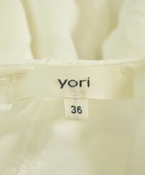 yori（ヨリ）ブラウス 白 サイズ:36(S位) レディース/2200717308071
