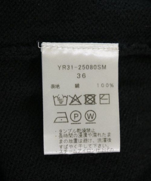 yori（ヨリ）ニット・セーター 黒 サイズ:36(S位) レディース/2200719040146