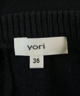yori（ヨリ）ニット・セーター 黒 サイズ:36(S位) レディース/2200719040146