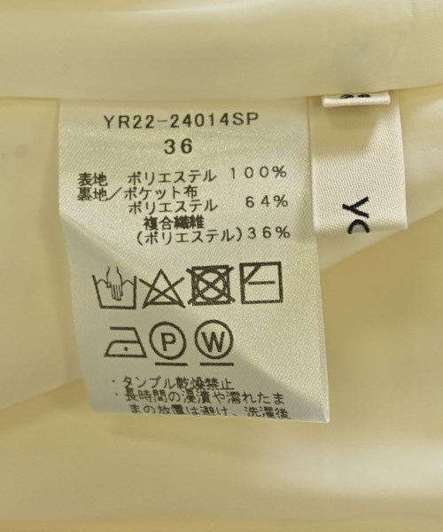 yori（ヨリ）その他 白 サイズ:36(S位) レディース/2200723645092