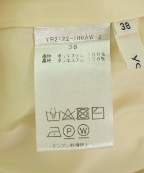 yori（ヨリ）スラックス 白 サイズ:38(M位) レディース/2200726104145