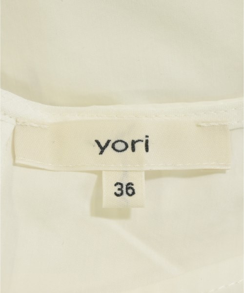 yori（ヨリ）ブラウス 白 サイズ:36(S位) レディース/2200727166104