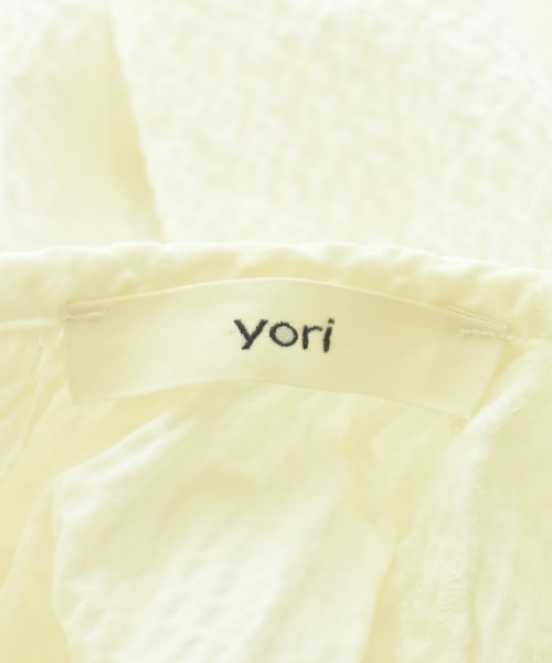 yori（ヨリ）ブラウス 白 サイズ:F レディース/2200727381033