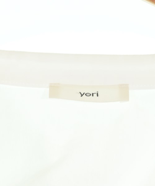 yori（ヨリ）ブラウス 白 サイズ:F レディース/2200727381040