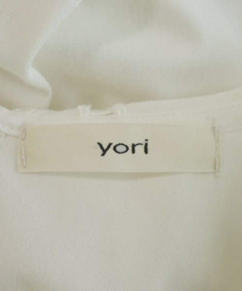 yori（ヨリ）Tシャツ・カットソー 白 サイズ:F レディース/2200724176021