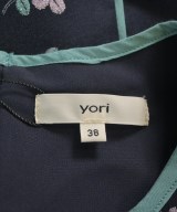yori（ヨリ）ワンピース 紺 サイズ:38(M位) レディース/2200683105018