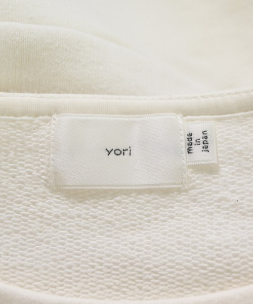 yori（ヨリ）スウェット 白 サイズ:F レディース/2200687334056