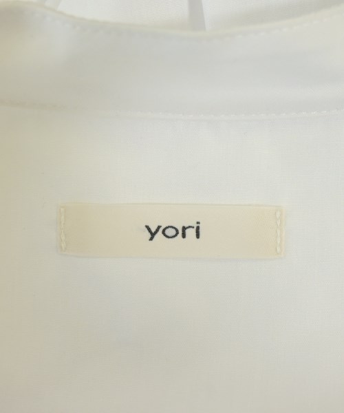 yori（ヨリ）カジュアルシャツ 白 サイズ:F レディース/2200691680057