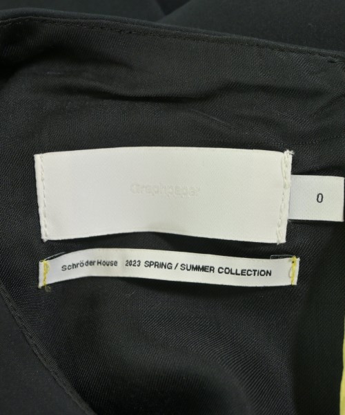 Graphpaper（グラフペーパー）ワンピース 黒 サイズ:0(XS位) レディース/2200639128139