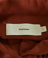 Graphpaper（グラフペーパー）シャツワンピース オレンジ サイズ:0(XS位) レディース/2200614724066