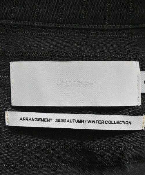 Graphpaper（グラフペーパー）カジュアルシャツ グレー サイズ:00(M位) レディース/2200673931030