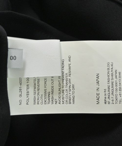 Graphpaper（グラフペーパー）その他 黒 サイズ:00(XS位) レディース/2200677989235