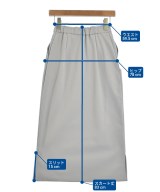 Graphpaper（グラフペーパー）ロング・マキシ丈スカート グレー サイズ:00(XXS位) レディース/2200698135079