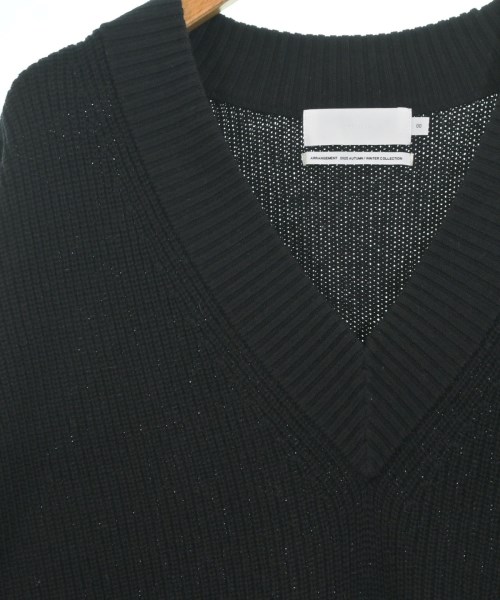 Graphpaper（グラフペーパー）ニット・セーター 黒 サイズ:F レディース/2200645018097