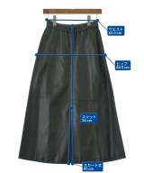 Graphpaper（グラフペーパー）ロング・マキシ丈スカート 黒 サイズ:00(XS位) レディース/2200727824073