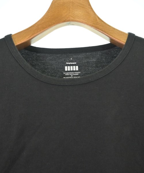 Graphpaper（グラフペーパー）Tシャツ・カットソー 黒 サイズ:F レディース/2200679929246