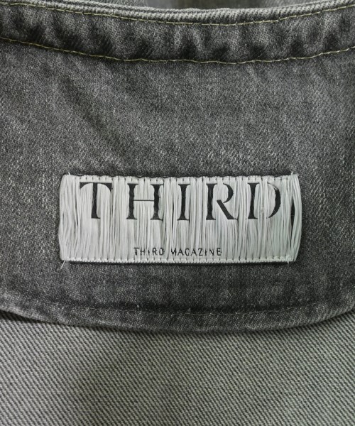 THIRD MAGAZINE（サードマガジン）デニムジャケット グレー サイズ:9(M位) レディース/2200640446024