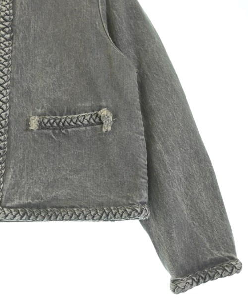 THIRD MAGAZINE（サードマガジン）デニムジャケット グレー サイズ:9(M位) レディース/2200640446024