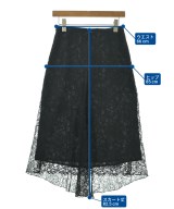 THIRD MAGAZINE（サードマガジン）ロング・マキシ丈スカート 黒 サイズ:9(M位) レディース/2200625893119