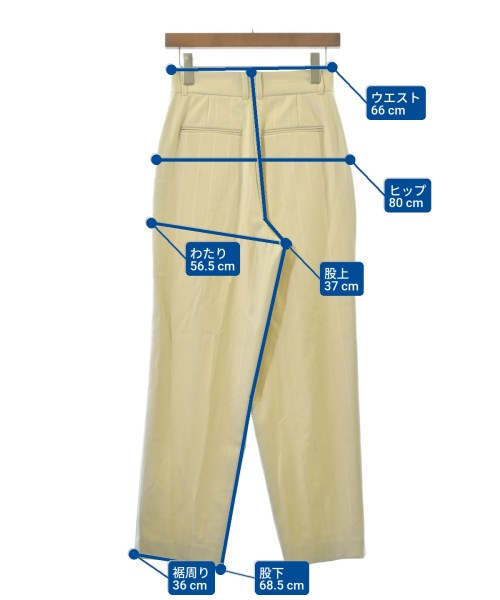 THIRD MAGAZINE（サードマガジン）スラックス ベージュ サイズ:2(M位) レディース/2200626533021