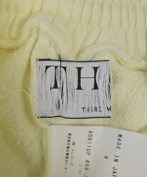 THIRD MAGAZINE（サードマガジン）スウェットパンツ 黄 サイズ:9(M位) レディース/2200631802020