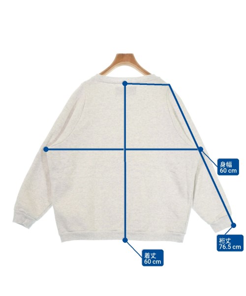 THIRD MAGAZINE（サードマガジン）スウェット 白 サイズ:9(M位) レディース/2200640345037